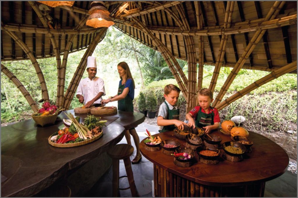 Cooking class in canggu for kids