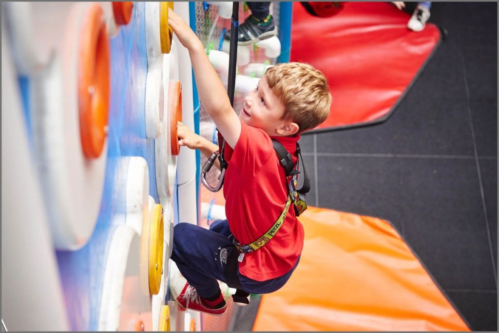 Kids Climbing