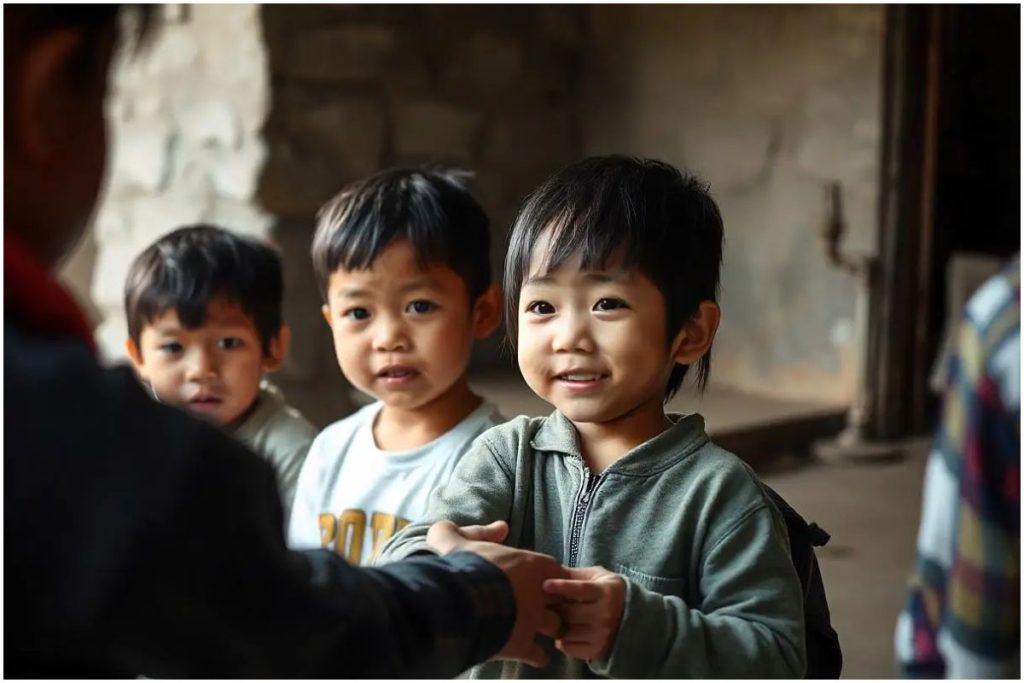 anak belajar kasih sayang