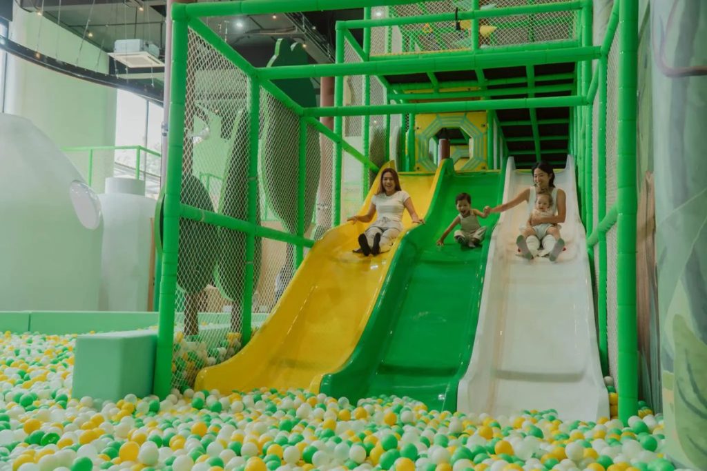 slide in playground