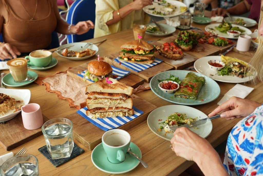 family restaurant in canggu at Brother Goose Cafe