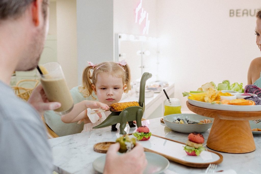 dinner at family restaurant in canggu
