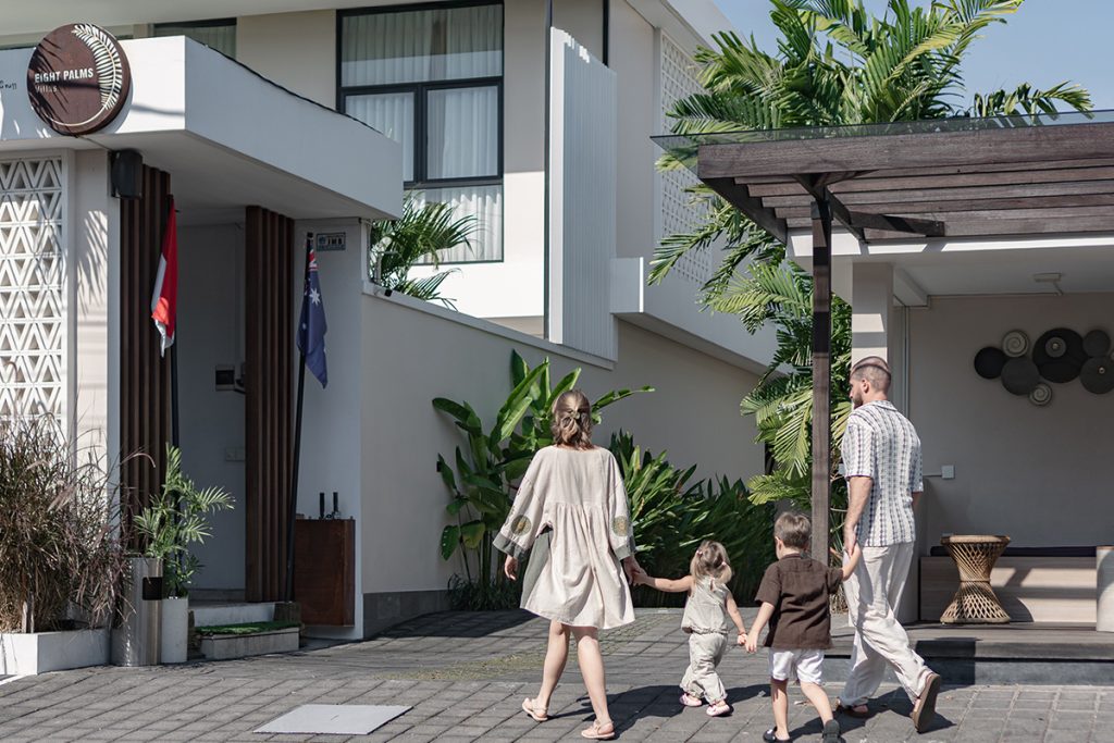 family villa for accommodation travel in Bali